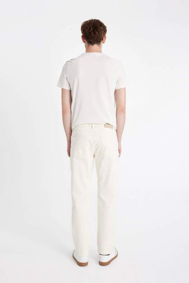 Sergio Regular Fit Normal Kalıp Normal Bel Boru Paça Jean Pantolon D4460AX24HS - 7