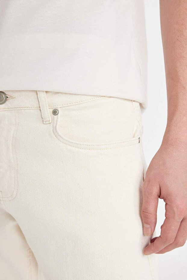 Sergio Regular Fit Normal Kalıp Normal Bel Boru Paça Jean Pantolon D4460AX24HS - 5