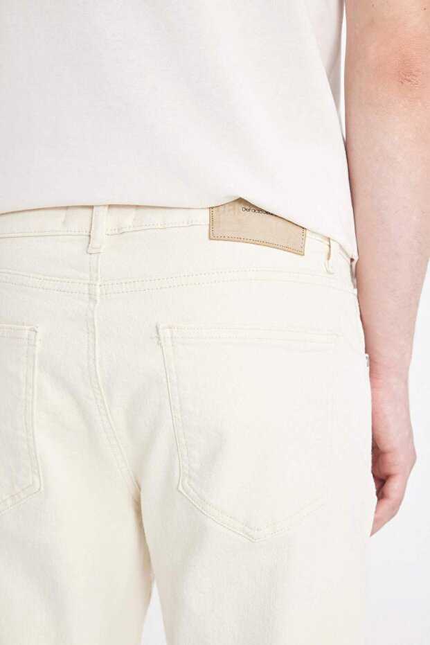 Sergio Regular Fit Normal Kalıp Normal Bel Boru Paça Jean Pantolon D4460AX24HS - 6