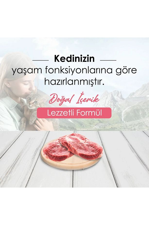 Kuzu Etli Prinçli Yetişkin Kedi Maması 1,5 Kg X 3 Adet - 2