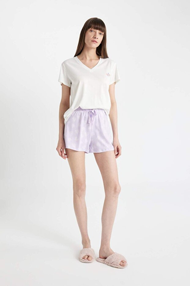 Fall in Love 2li Şort Pijama Altı C7993AX24HS - 7
