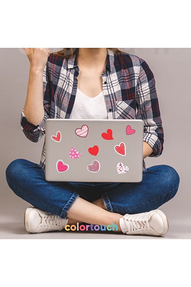 Kalp Sticker -30 Adet - 3