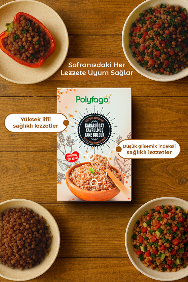Glutensiz Karabuğday Bulgur 500 gr - 2