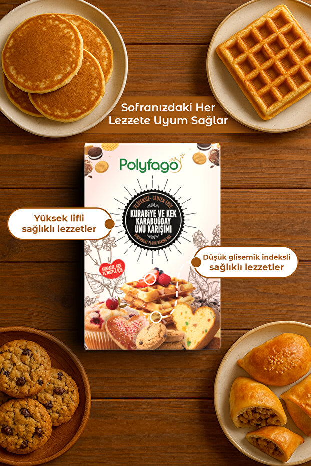 Glutensiz Karabuğday Unu Mix 500 gr - 2