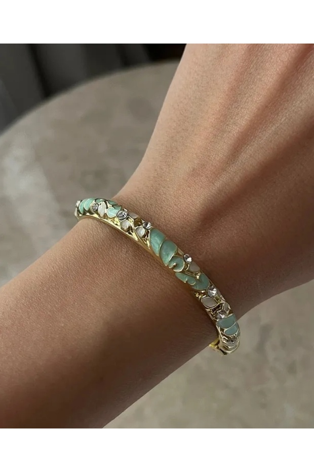 Mineli Çelik Bileklik - 4