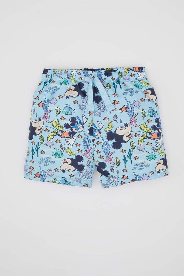 Erkek Bebek 2li Takım Disney Mickey & Minnie Kısa Kollu Tişört Şort B9666A524SM - 2