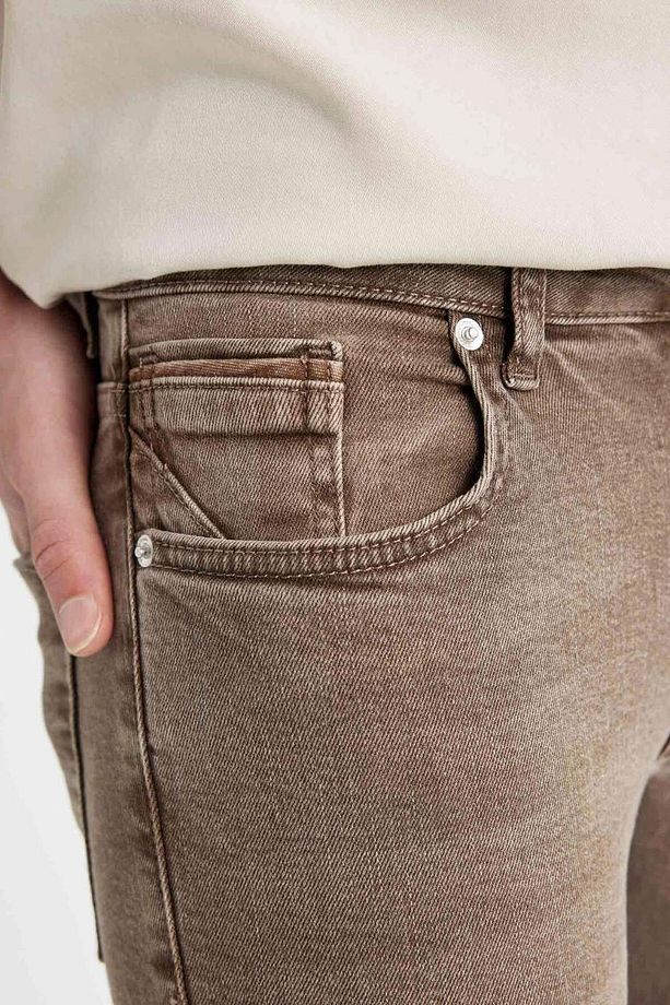 Pedro Slim Fit Dar Kalıp Normal Bel Dar Paça Jean Pantolon C5874AX24SM - 5