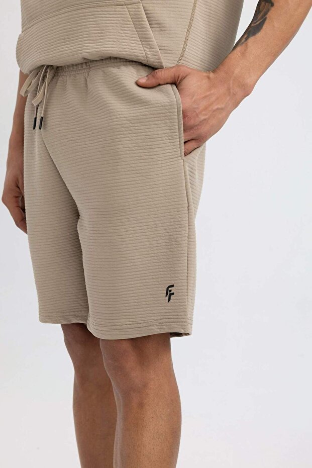 DeFactoFit Standart Fit Kısa Paça Sporcu Şort C1483AX24SM - 5