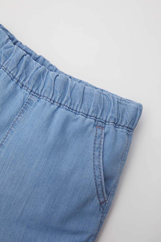 Erkek Bebek Jean Basic Düz Şort C2293A524SM - 2