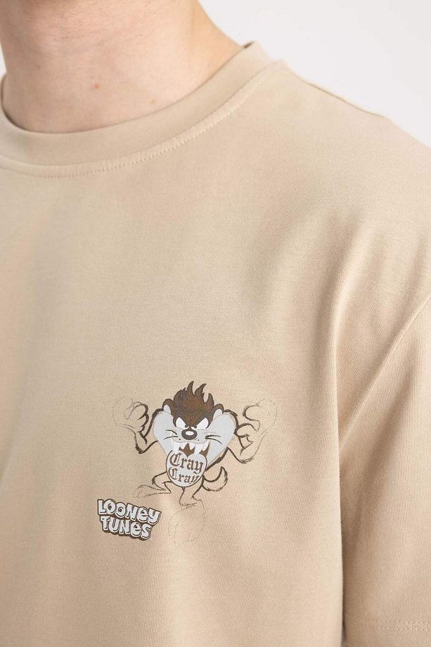 Looney Tunes Regular Fit Bisiklet Yaka Kısa Kollu Tişört B8087AX24SM - 6