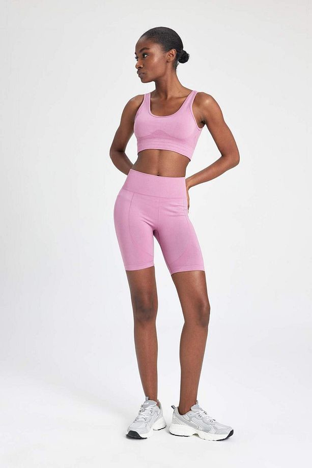 DeFactoFit Biker Beli Saran Seamless Sporcu Motorcu B4569AX24SP - 6