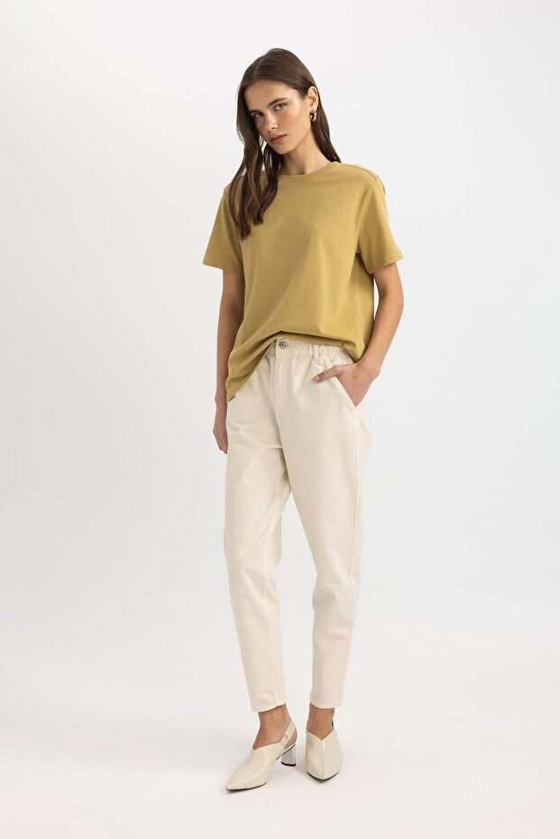 Regular Fit Bisiklet Yaka Premium Kısa Kollu Tişört A9428AX24SM - 2