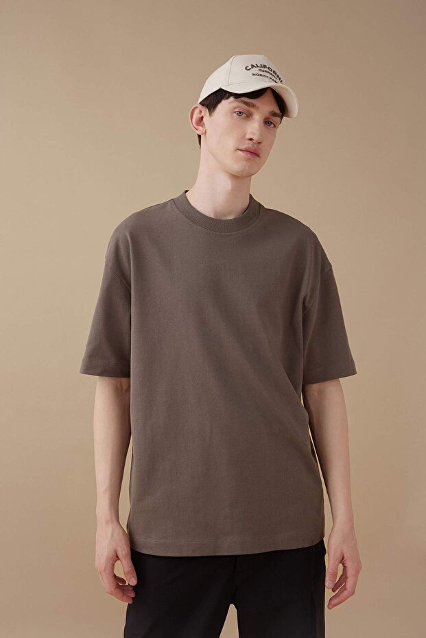 Oversize Fit Crew Neck Short Sleeve T-Shirt B4933AX24SP