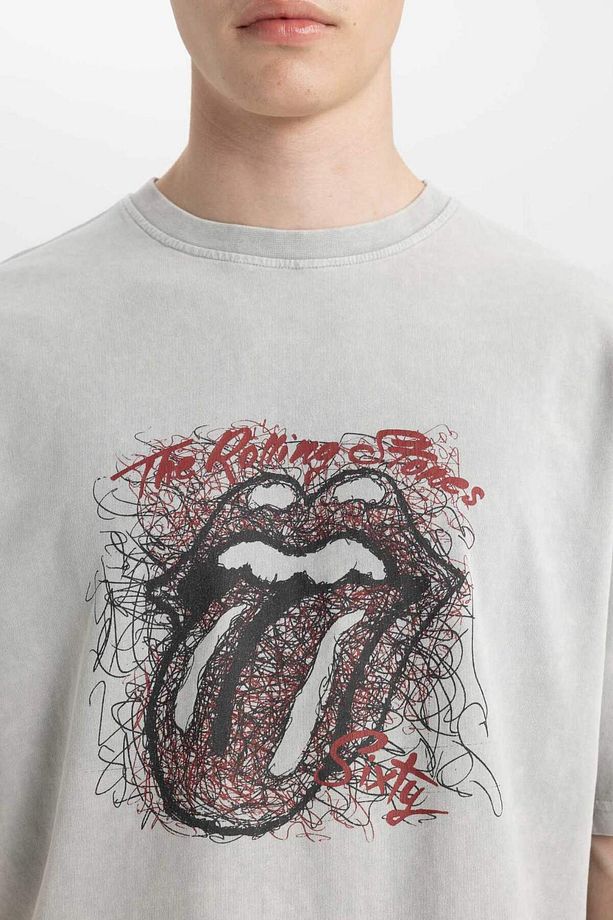 Rolling Stones Comfort Regular Fit Rahat Kalıp Bisiklet Yaka Kısa Kollu Tişört B5524AX24SP - 5