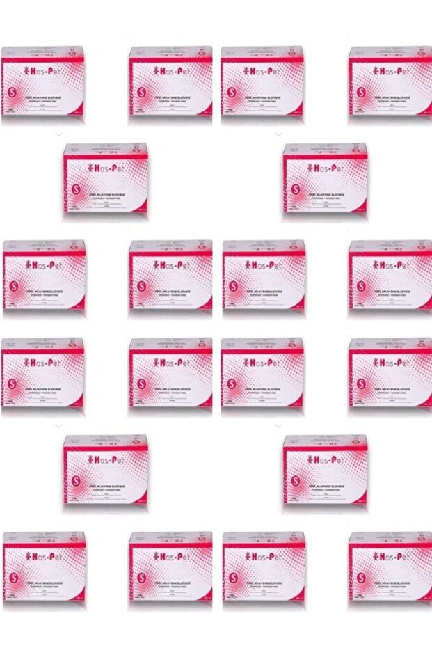 Vinyl gloves powder free 100 pack 20 pieces size s