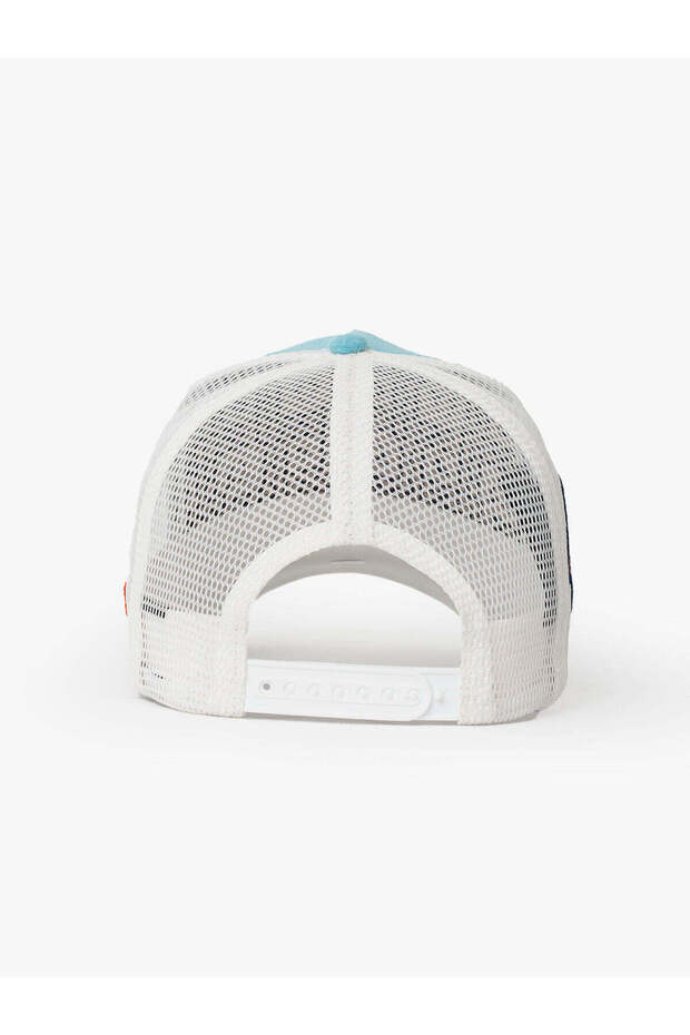 Kadın Erkek Mavi Trucker Şapka-space Collection-apollo - 6