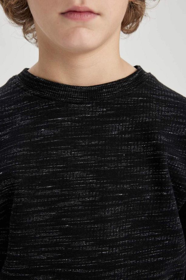 Erkek Çocuk Bisiklet Yaka Sweatshirt C0083A823CW - 5