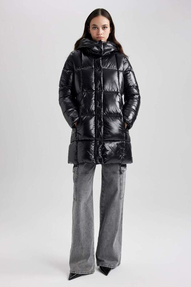 Parka kabát - vízálló és kapucnis A9947ax23wn - 5