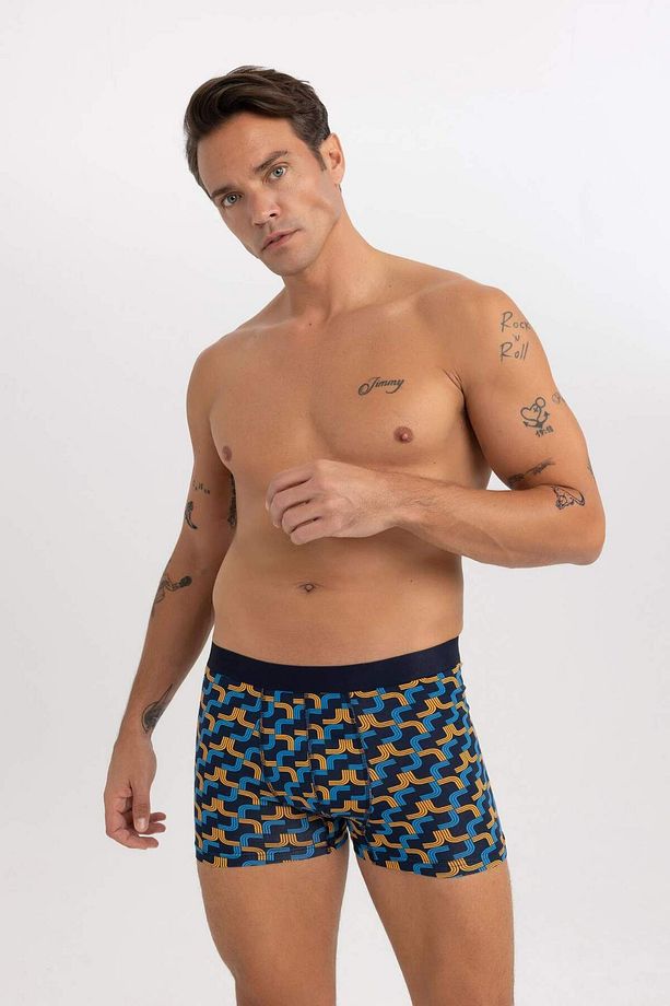 Regular Fit 3lü Boxer B0568AX23AU - 3