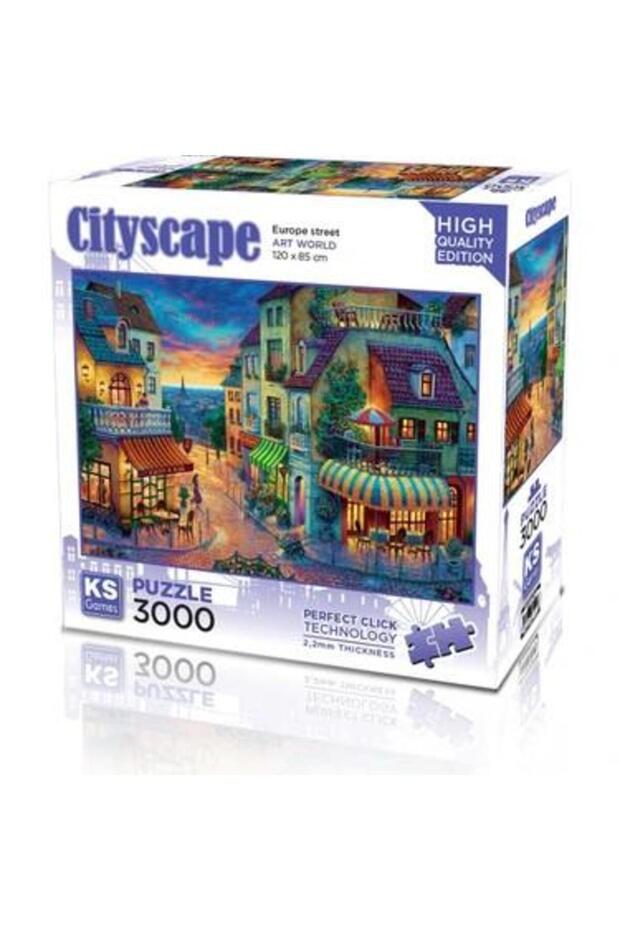 Europe Street 3000 Piece Puzzle
