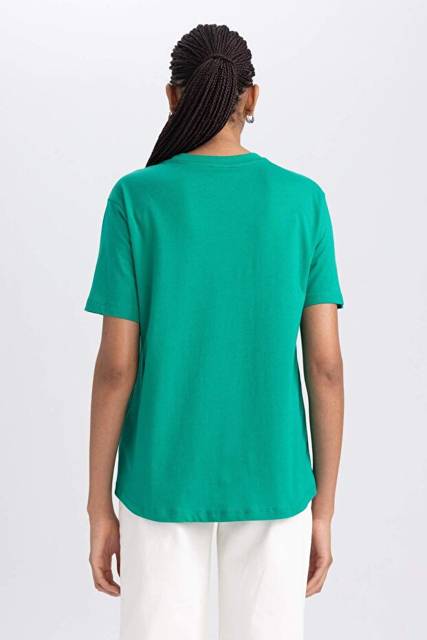 Regular Fit Kısa Kollu Tişört B0642AXNS - 7
