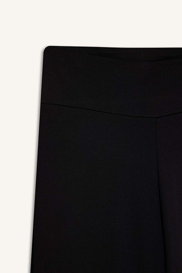 DeFactoFit Sporcu Jogger Eşofman Altı Geniş Bol Paça Basic Düz Skuba Dalgıç Kumaş A0566AX23SP - 8