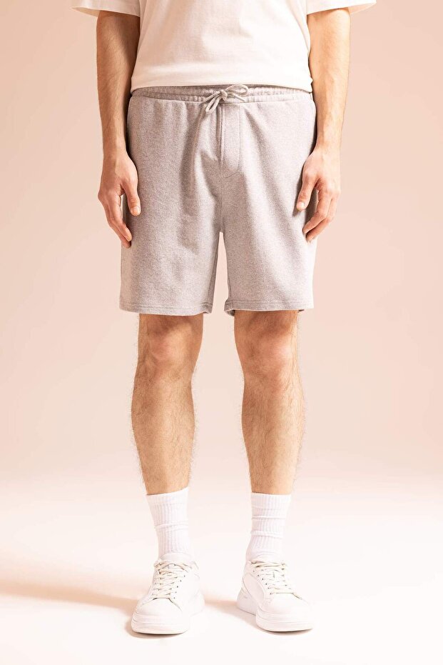 Coool Slim Fit Fleto Cepli Geri Dönüşümlü Şort X5215az22sm - 4