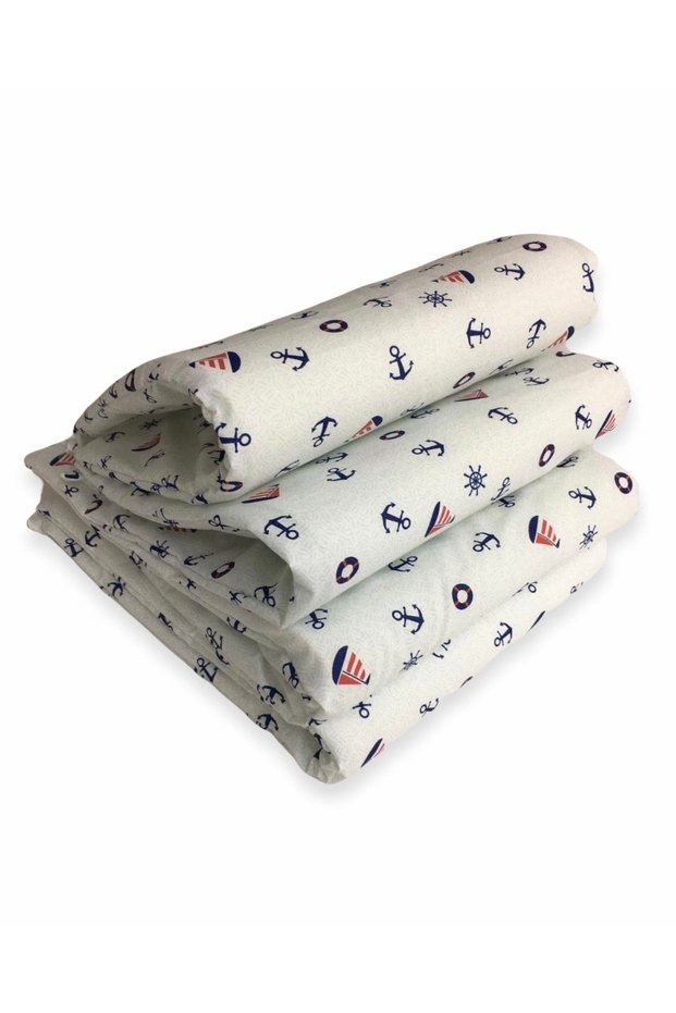 Baby Kids Crib Edge Protection 60x120 For Crib (4 Pieces) Sailor Anchor