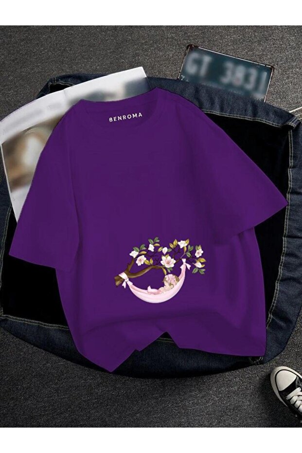 HAMİLE BASKILI TİSORT - 1