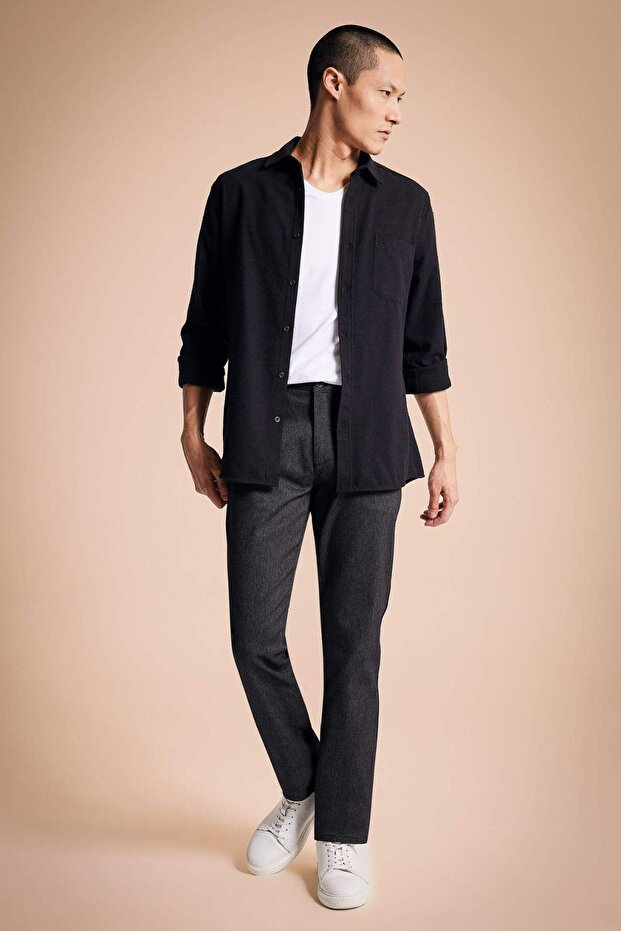 Regular Fit Chino Pantolon R4902AZ21WN - 3