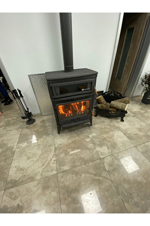 RETRO LÜX DİK FIRINLI KUZİNE SOBA FS-045 - 3