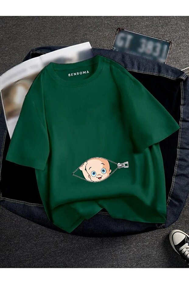 HAMİLE BASKILI TİSORT - 1