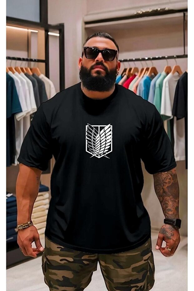 Plus Size Unisex Printed T-Shirt