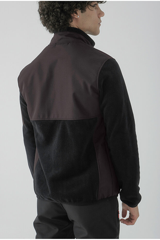 Erkek Softshell Garnili Polar - 5