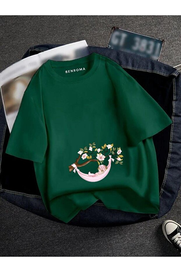 HAMİLE BASKILI TİSORT - 1