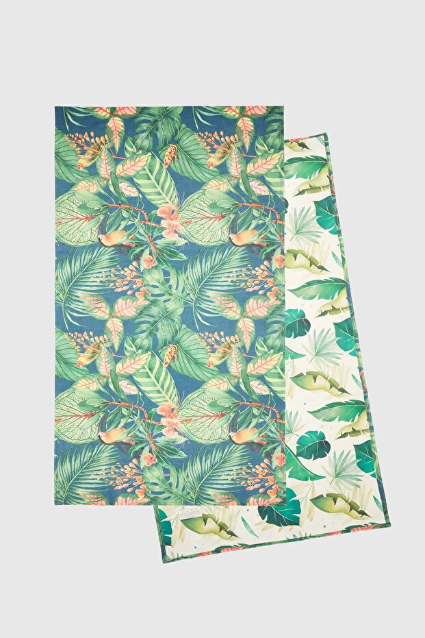 Ds Groom Green Beach Towel Microfiber 85X150 cm Super Absorbent Sand-Free Towel