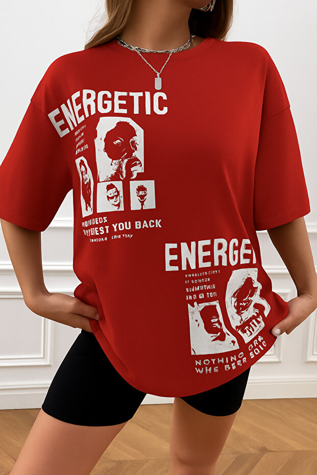Unisex Cotton Crew Neck Oversize Boyfriend T-shirt
