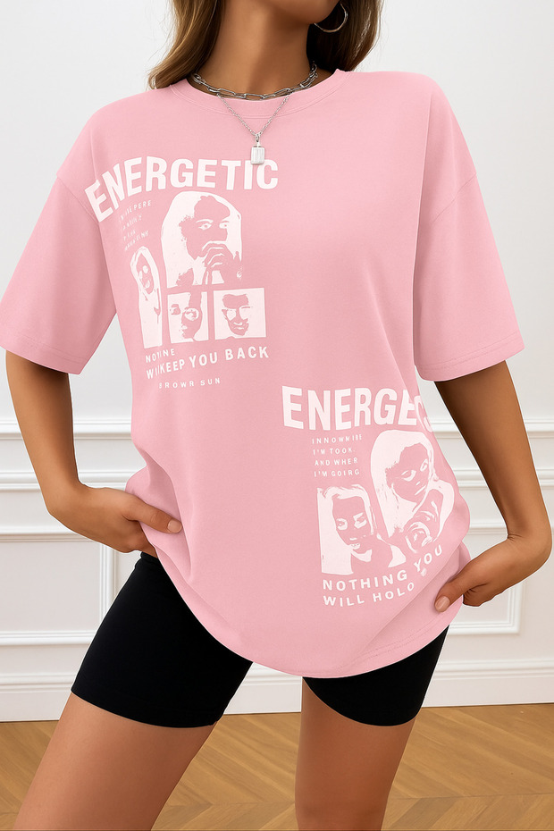 Unisex Cotton Oversize Boyfriend T-Shirt
