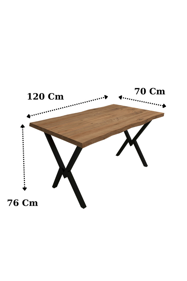 KÜTÜK GÖRÜNÜMLÜ LÜKS MDF MASA - 5