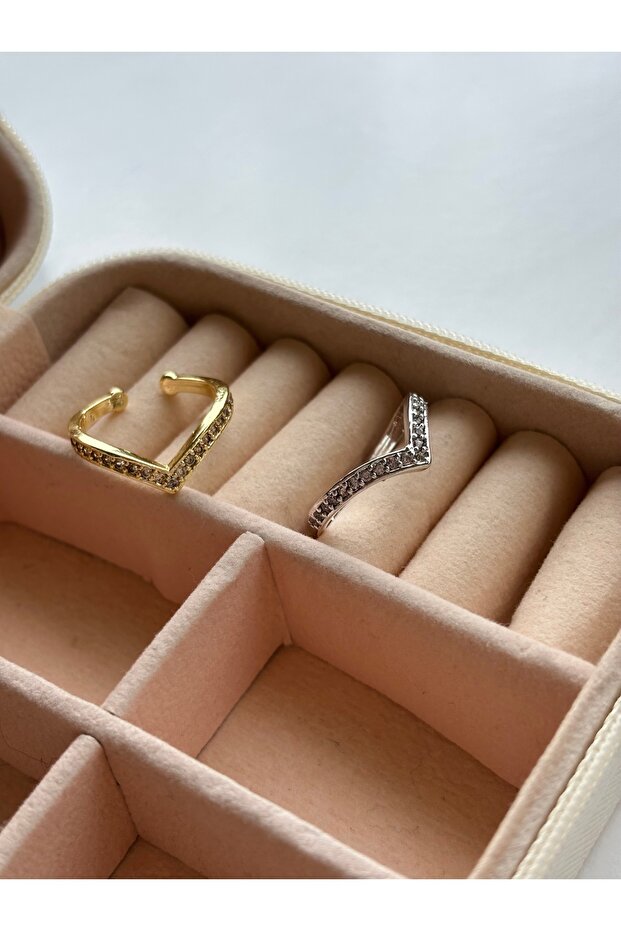 خاتم حجر موديل V - 4