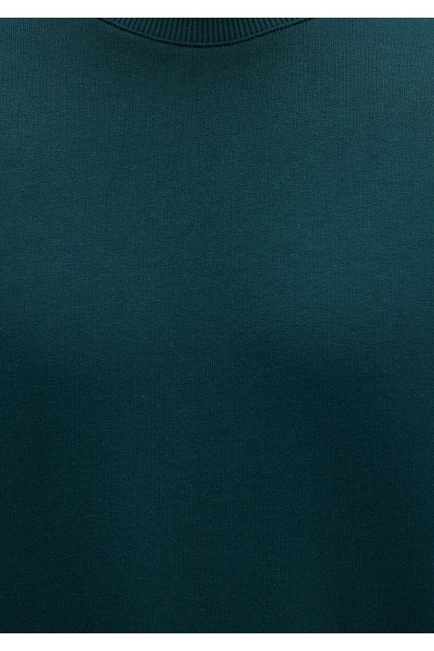 Bisiklet Yaka Yeşil Sweatshirt 0S10421-71929 - 6