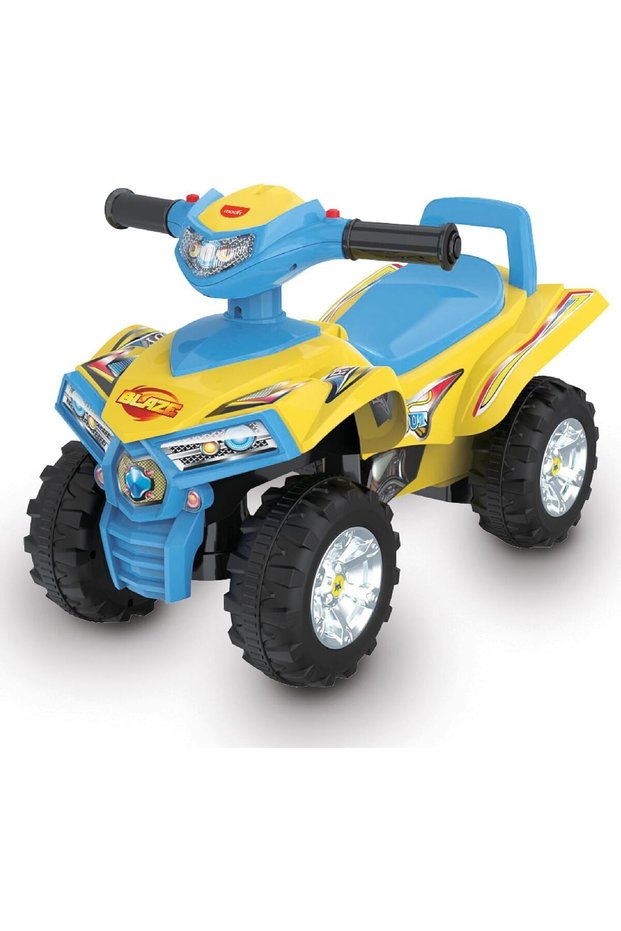 Blaze Quad Bike for Kids Toddler Fun Games, ATV Design, Durable & Safe, LED Lights &
