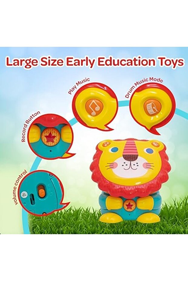 Lion Electronic Drum Multi-Functional - 8