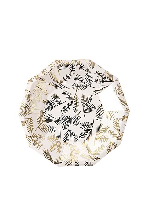 - Pine Plate - Gold - S