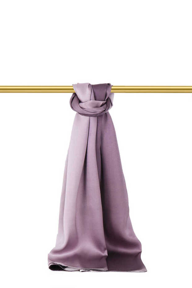 Lavender Lilac Gradient Silk Shawl