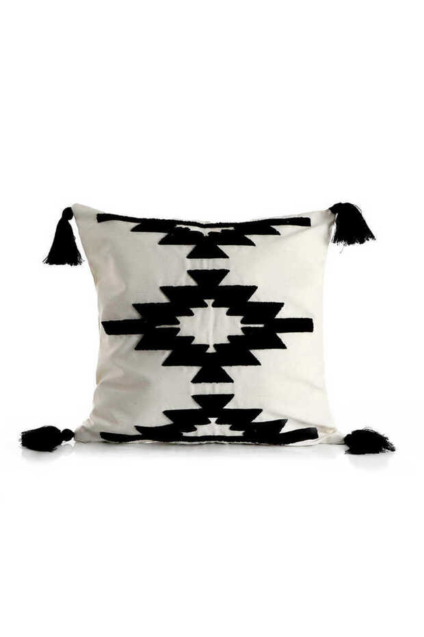 وسادة رمي سوداء - 1