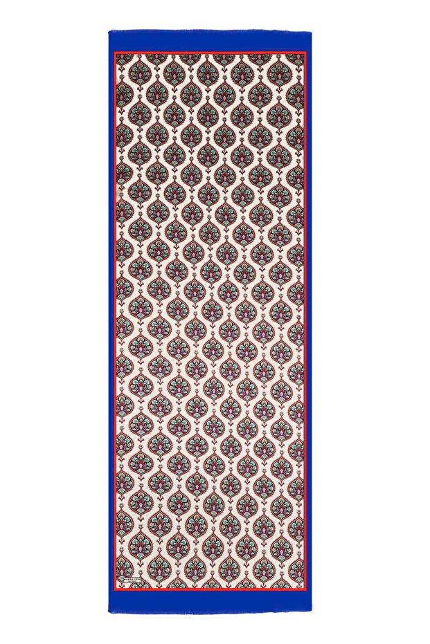 Eșarfă de mătase Saks Hatai Pattern - 4