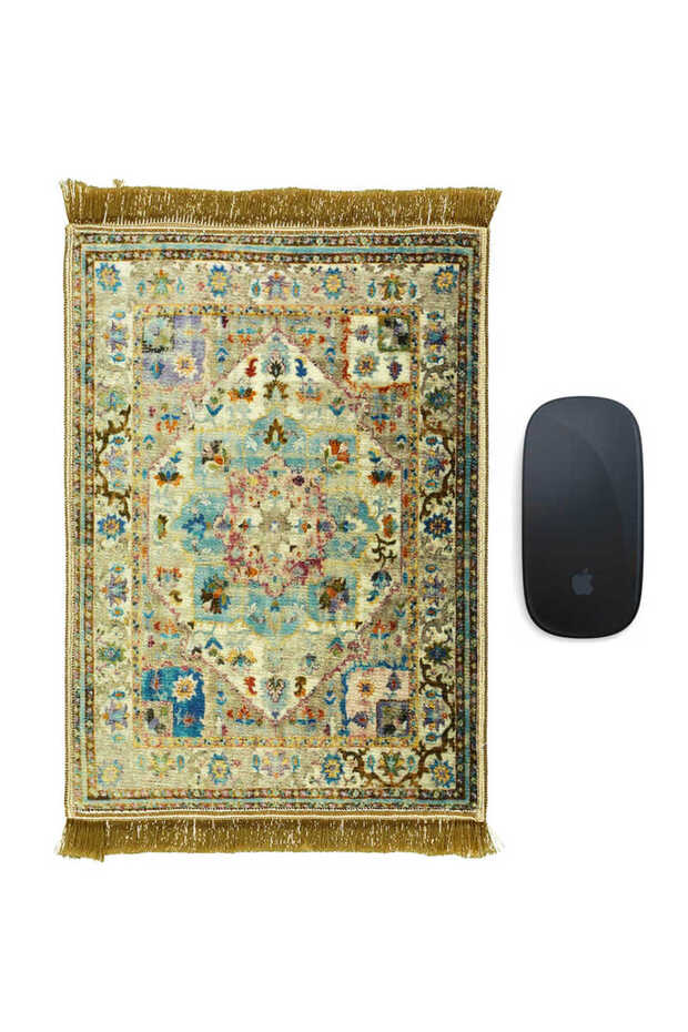 Turkuaz Bambu Mousepad - 1