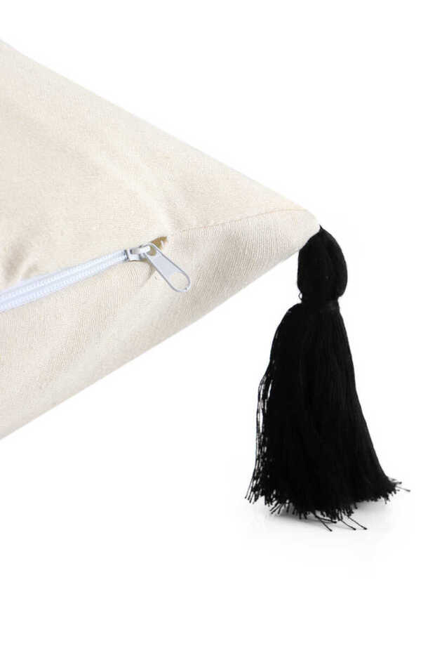 وسادة رمي سوداء - 3