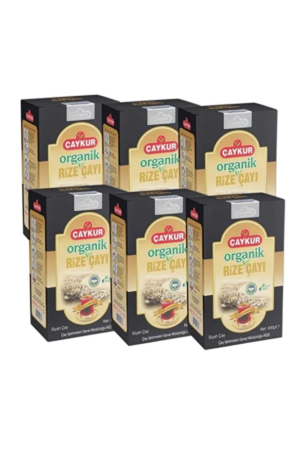 Organic Rize Tea Carton Box 400Gr X6 Pieces